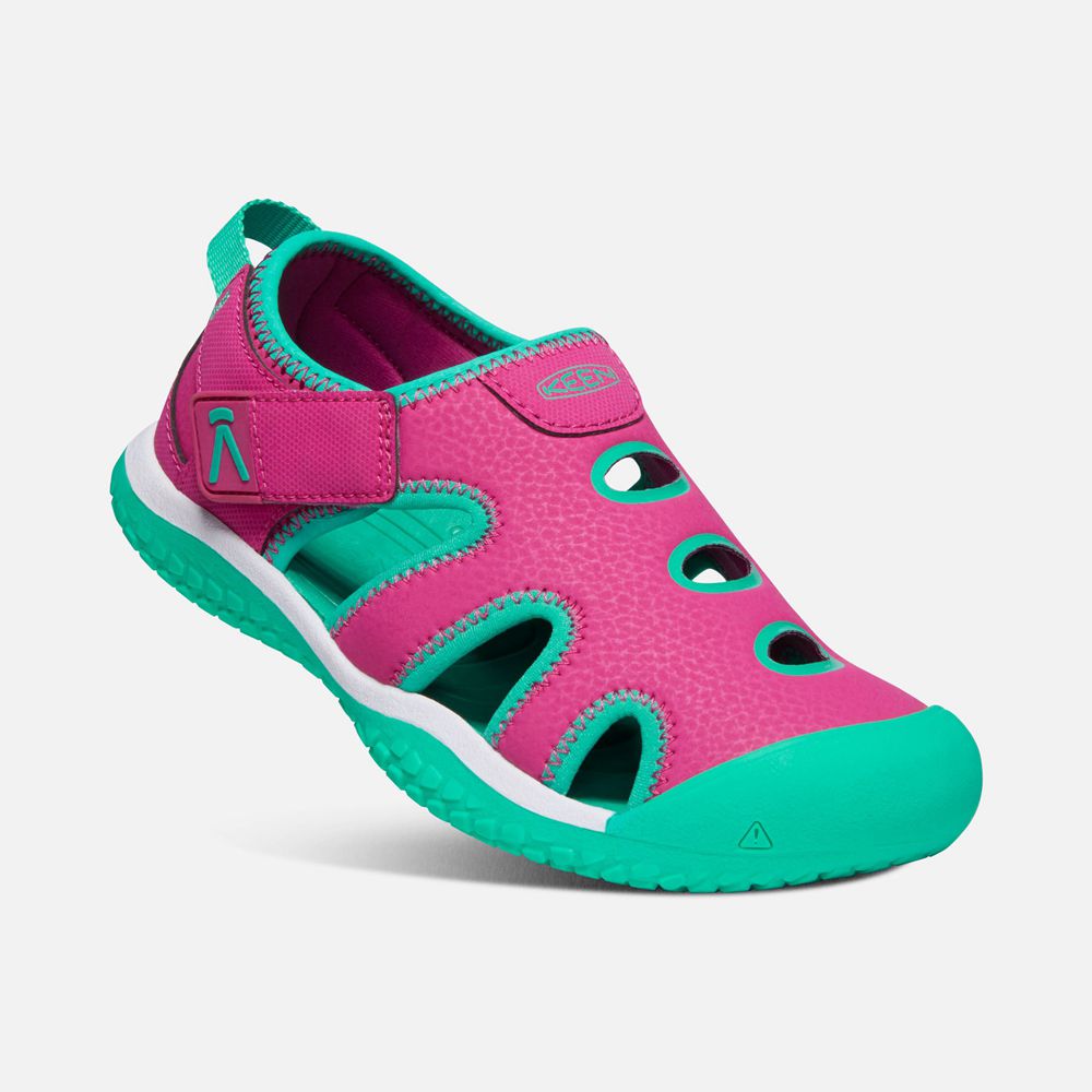 Sandales Keen Enfant Rose/Vert | Stingray | CUOLA-1873